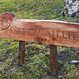 Capercaille Lodge Sign