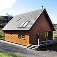 Capercaille Lodge Front